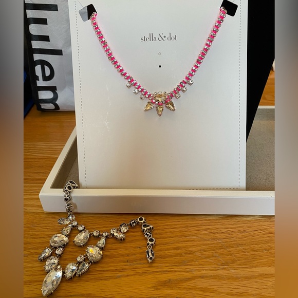 Stella&Dot Neon Dream Statement Necklace - Picture 2 of 5